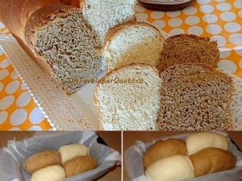 Pan bauletto al latte e caffè